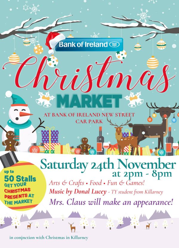 Sweet times will be at the Christmas Market in Killarney