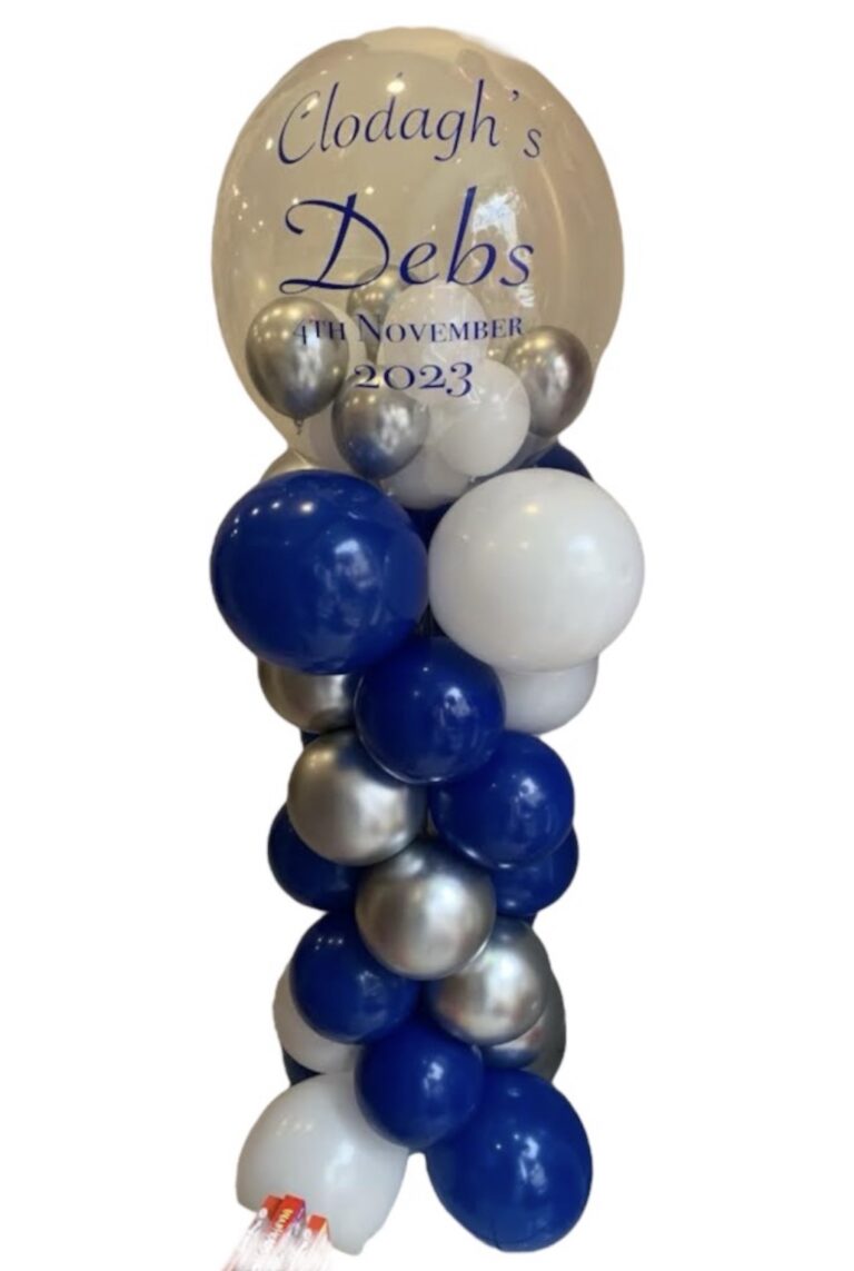 Personalised bubble columns €45 collection only