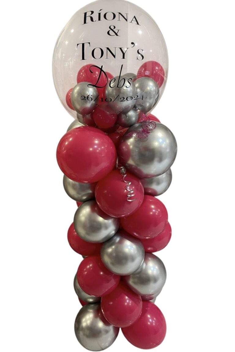 Personalised bubble columns €45 collection only